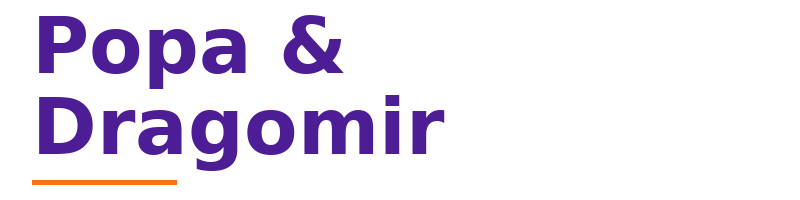 Popa & Dragomir logo